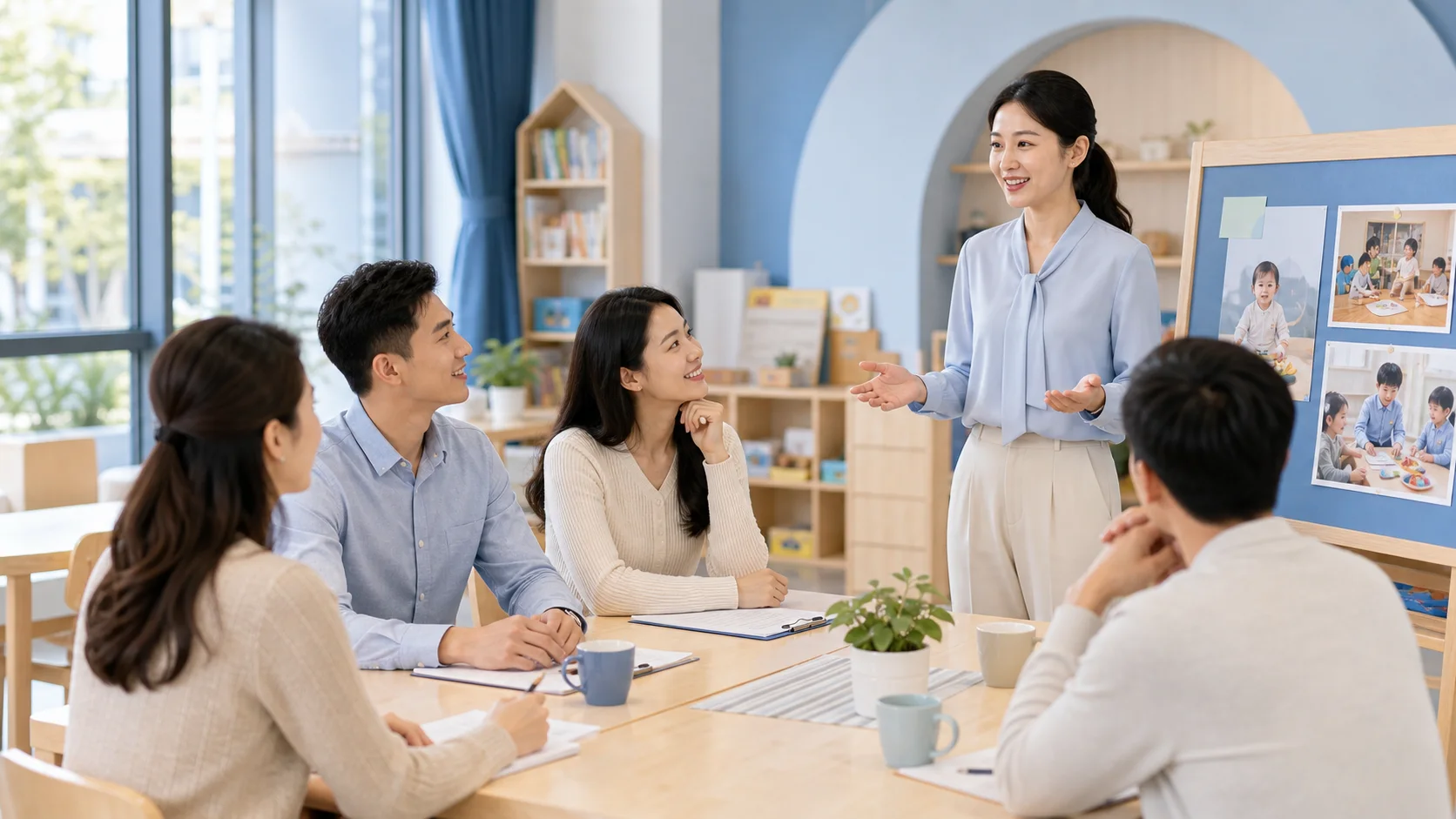 家长课堂中老师解答问题